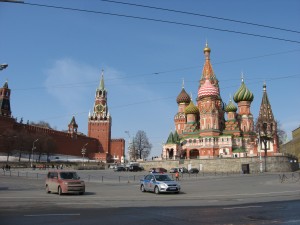 Кремль весной